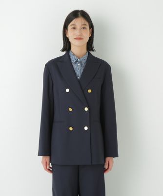 ◇強撚シャークスキンピークドラペルジャケット