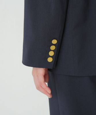 ◇強撚シャークスキンピークドラペルジャケット（0775250900