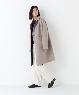 ◇リバーシブルステンカラーリバーコート（0775251101