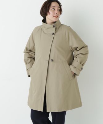 ＜human woman (Women)＞≪防寒≫コットンギャバ２ｗａｙスタンドダウン（０７７５２５１１０４）