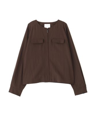 ◇クルーネックショートブルゾン（0775255800
