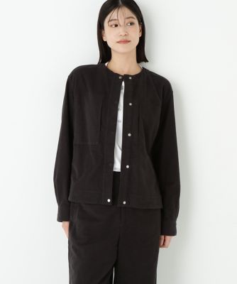 ＜human woman (Women)＞◆ストレッチエアリードットコードノーカラーブルゾン（０７７５２５５９００）