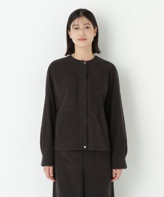 MAMBOさま専用【未使用】uncrave ブルゾン　2 ◇ストレッチエアリードットコードノーカラーブルゾン