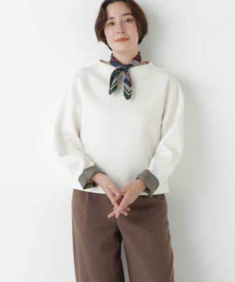 ＜human woman (Women)＞チェックドッキングダンボールプルオーバー（０７７５２６０１００）