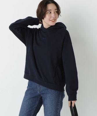 human woman (Women)/ヒューマンウーマン 裏毛merciパーカー(0775260105) ネイビー120 トップス【三越伊勢丹/公式】