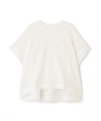 ◆布帛ドッキング半袖プルオーバー（０７７５２６０７１４）