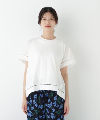 ◆布帛ドッキング半袖プルオーバー（０７７５２６０７１４）