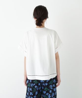 ◆布帛ドッキング半袖プルオーバー（０７７５２６０７１４）