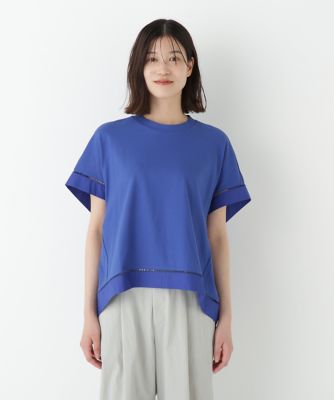 ◆布帛ドッキング半袖プルオーバー（０７７５２６０７１４）
