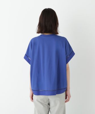 ◆布帛ドッキング半袖プルオーバー（０７７５２６０７１４）