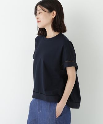 ◆布帛ドッキング半袖プルオーバー（０７７５２６０７１４）