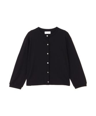 ◆クルーネックフライスカットソーカーディガン（０７７５２６０７１５）