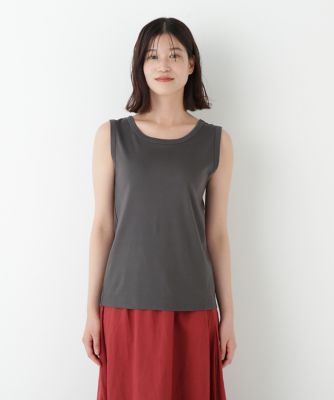 ◆オーガニックコットンタンクトップ（０７７５２６０７１７）