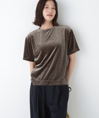 ◇ベロアTシャツ（0775260812） | human woman
