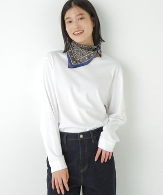 ＜human woman (Women)＞◆ゼロロックコットンスムースカットソー（０７７５２６０９１９）