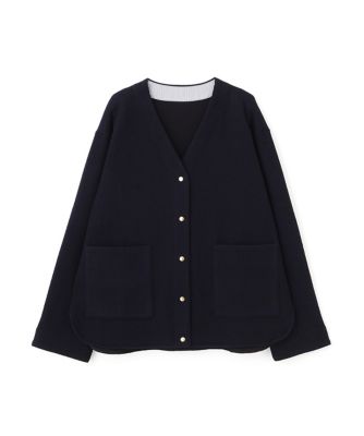 ◇クォーターゲージVネックカーディガン（0775269200