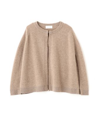 ◇ハイゲージウールケープニット（0775270009） | human