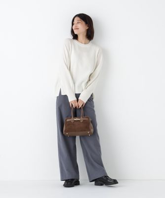 ◇ミドルゲージウールクルーネックプルオーバー（0775270110