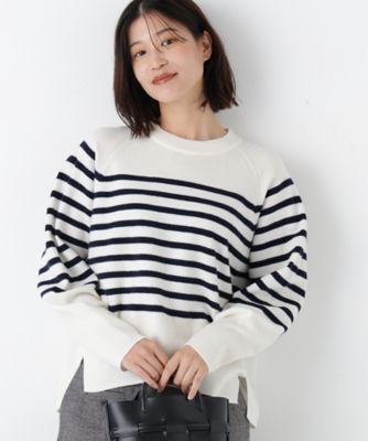 ◇ミドルゲージウールクルーネックプルオーバー（0775270110