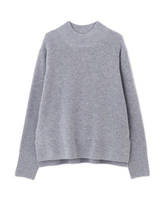◇ウールハイネック片畦プルオーバー（0775270200） | human