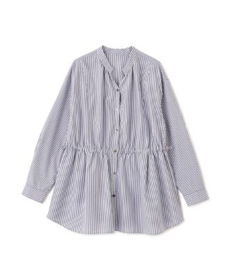 ◇《ウォッシャブル》シャンブレーオックスドロストブラウス