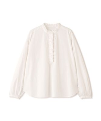 ◇フリルブラウス（0776110318） | human woman (Women