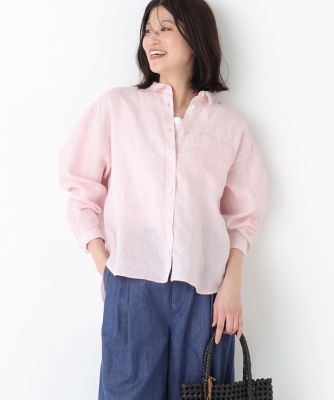 ＜human woman (Women)＞◆ハードマンリネンシャツ（０７７６１１０４１３）
