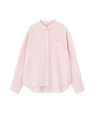 ◇《名品 ／ リネン100％ ／ 洗える》 ハードマンリネンシャツ 