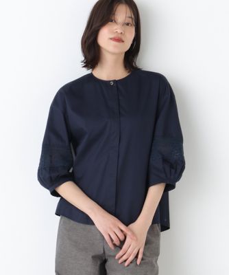 HARDY NOIR 刺繍クルーネックブラウス　オケージョン HARDY NOIR】ハレの日に似合う、新作ブラックフォーマルウェア | 株式