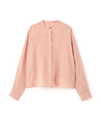 名品 ／ 洗える ／ 4カラー展開》ラミーボザムシャツブラウス