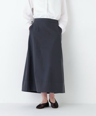 ◇《ウォッシャブル》コードストレッチセミフレアスカート