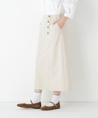 ◇《ウォッシャブル》ストレッチポンチAラインスカート