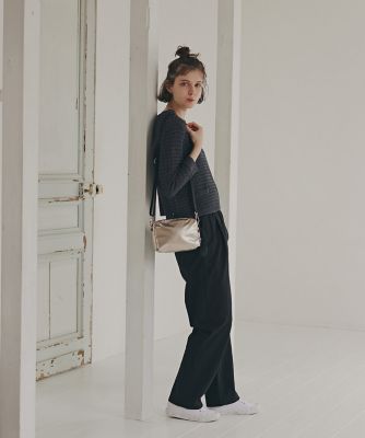 human woman (Women)/ヒューマンウーマン ◆ウエストタックギャザーパンツ（０７７６１３０３２３）