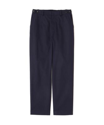 名品 ／ ストレッチ素材》ピケストレッチ細身ストレートパンツ