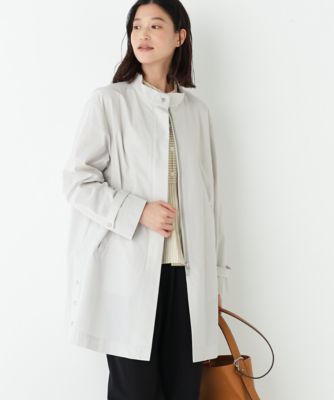 human woman (Women)/ヒューマンウーマン ◆綿ナイロンダンプスタンドカラーコート（０７７６１５１３０２）