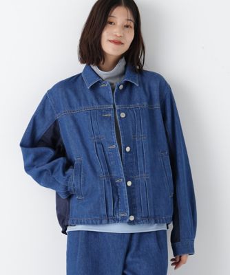 ◇ソフトデニムドッキングブルゾン（0776155110） | human