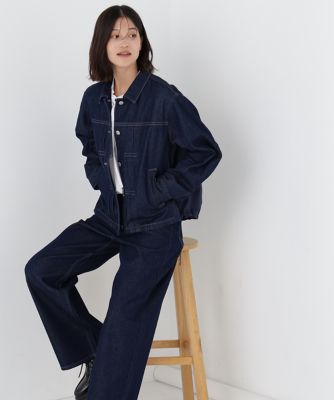 ◇ソフトデニムドッキングブルゾン（0776155110） | human