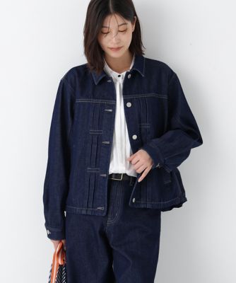 ◇ソフトデニムドッキングブルゾン（0776155110） | human