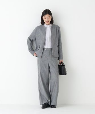 ダンボールクルーネックカーディガン（０７７５１６０１０６） | human woman (Women)/ヒューマンウーマン |  三越伊勢丹オンラインストア・通販【公式】 [クルーン ア ソング] カットソー KKM-7601-A レディース グレー 日本 38-(日本サイズM相当)