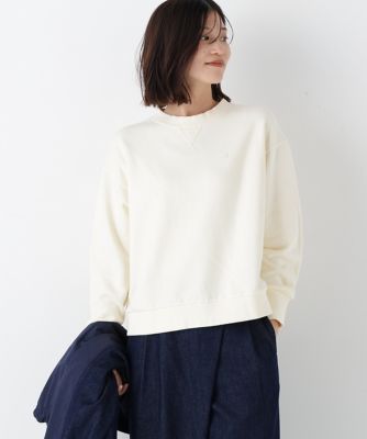 ＜human woman (Women)＞◆ロゴ刺繍カラースウェット（０７７６１６０１０３）