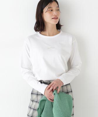 ＜human woman (Women)＞◆ロゴ長袖Ｔシャツ（０７７６１６０２０４）