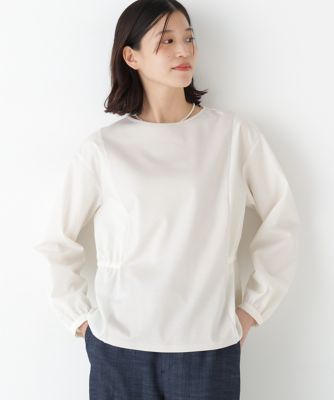 ＜human woman (Women)＞◆《ウォッシャブル》ドッキングドロストカットソー（０７７６１６０２０６）