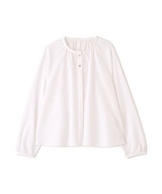 ◇バランサーカットソーギャザーブラウス（0776160311
