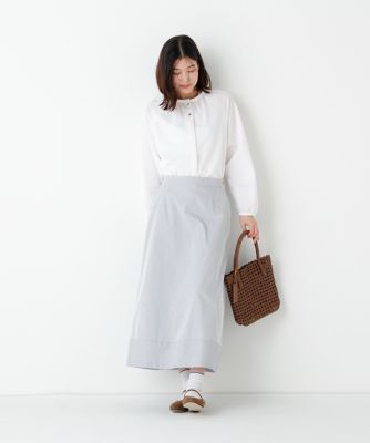 ◇バランサーカットソーギャザーブラウス（0776160311