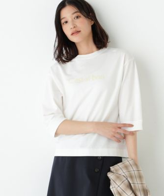 ＜human woman (Women)＞◆ミニ裏毛ロゴトレーナー（０７７６１６０３１３）