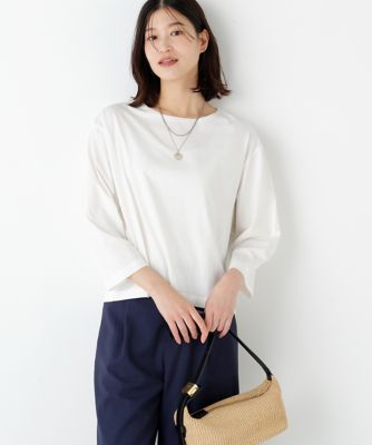 ＜human woman (Women)＞◆ハイゲージ長袖カットソー（０７７６１６０３１６）