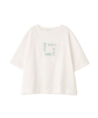 ◇TSUNAGU 6分袖ロゴTシャツ（0776160317 