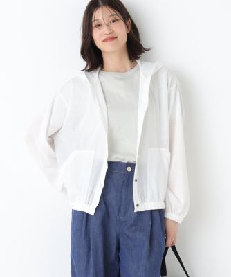 ＜human woman (Women)＞◆シアー天竺フーディーハオリ（０７７６１６０４１３）