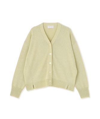 ◇ペーパーヤーンVネックカーディガン（0776170400