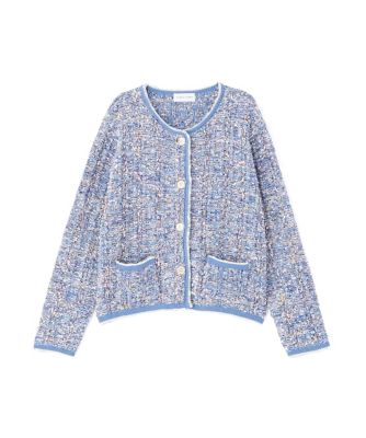 ◇ツィードニットJK（0776175100） | human woman (Women